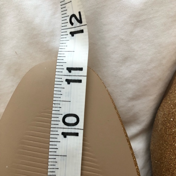 Never worn ASOS gold glitter ballet flats - Picture 8 of 9